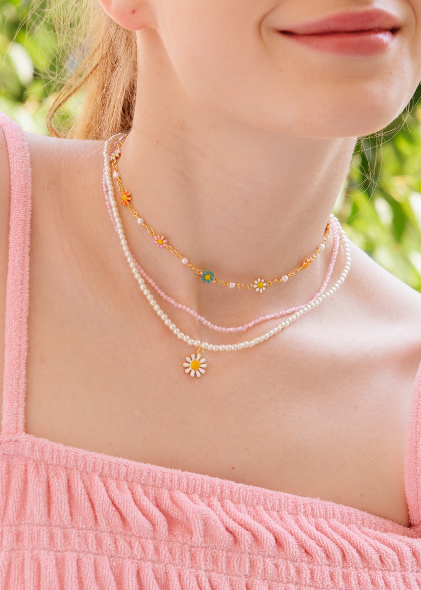 Daisy necklace 3set